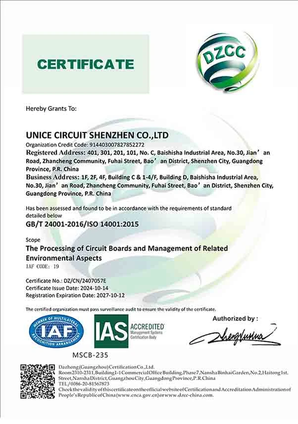 ISO14001: 2015